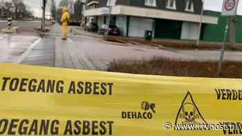 Opruimen asbest in Vroomshoop gaat nog zeker acht weken duren