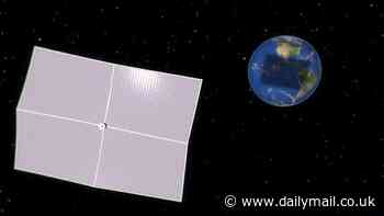 Scientists propose launching 'umbrella' the size of Argentina nine million miles from Earth to block our planet from the sun's rays - and promise it would reduce warming by 2.7F in two years