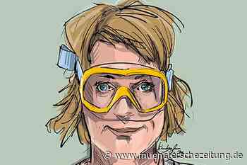 Ein blonder Clown ohne rote Nase