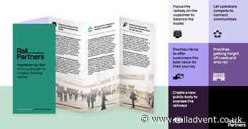 Rail Partners Manifesto for Rail sets out aims for rail reform