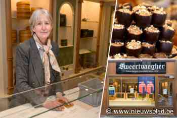 Hilde (82) stopt na 34 jaar met Chocolaterie Sweertvaegher in Antwerpen: “Ik eet acht pralines per dag, dat houdt me jong”