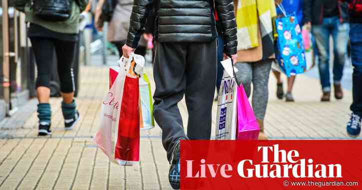 UK retail sales rebound after Christmas slump; company insolvencies rise – business live
