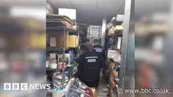 Suspected stolen goods worth £100,000 recovered