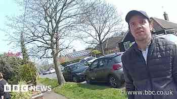 Watch: Murder suspect calls 999 after bodies found