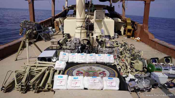 American forces strike Yemen's Houthis, seize Iranian weapons shipment heading to militants