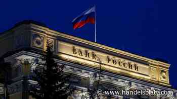 Geldpolitik: Russische Zentralbank pausiert nach Zinserhöhungsserie