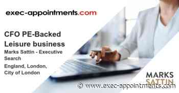 Marks Sattin - Executive Search: CFO PE-Backed Leisure business
