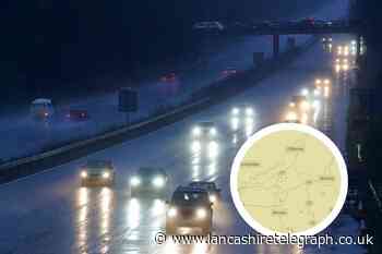 Blackburn and Lancs issued yellow rain warning by Met Office