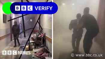 BBC Verify: What we can see in video from Nasser hospital raid