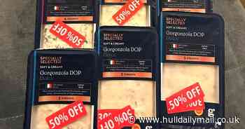 Mum cheesed off as 'Too Good To Go' bag contains 10 packets of 'stinky blue cheese'