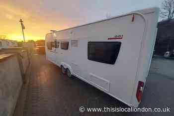 Two arrests after stolen caravan found in Dartford
