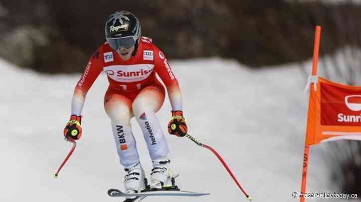 Gut-Behrami wins downhill to extend lead over Shiffrin in World Cup overall standings