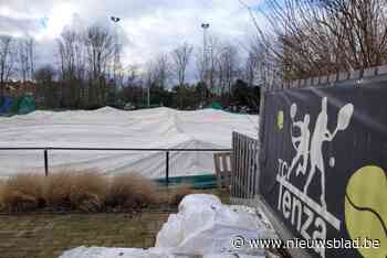 Goed nieuws voor tennisclub Tenza: ingestorte ballon toch hersteld