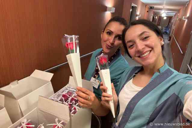 Wzc De Wand viert Valentijn met ontbijt voor twee, hartjes en een bloem voor iedereen