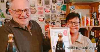 Quirky pub in Brough named 'East Yorkshire Town Pub of the Year' for its quality real ales