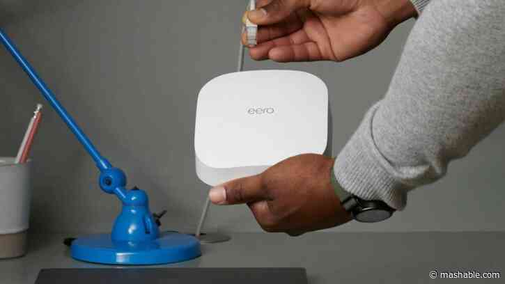 Get whole-house connectivity with a 3-pack of Amazon eero Pro 6 mesh WiFi routers for 60% off