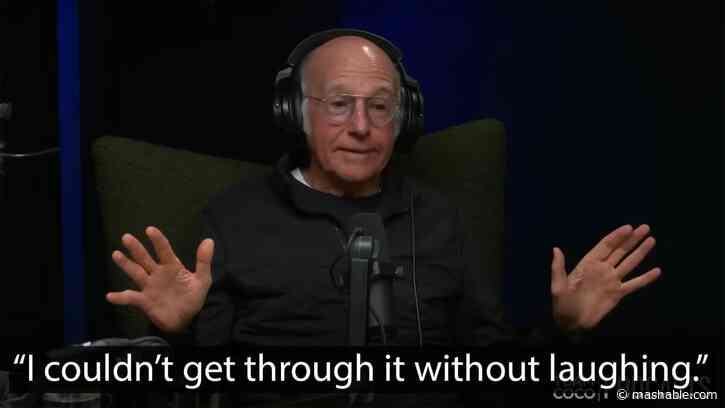 Larry David explains how he deals with strangers pitching him 'Curb' ideas