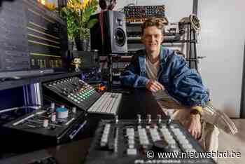 Jérémie Vrielynck (23) is zanger, acteur, muzikant, componist, songwriter en producer: “Ik doe heel veel, dat maakt het leefbaar”