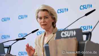 EU: Ursula von der Leyen plädiert für europäische Verteidigungsindustrie