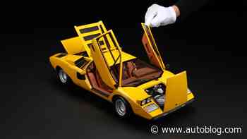 This 1/8-scale Lamborghini Countach cost more than a new Nissan Versa