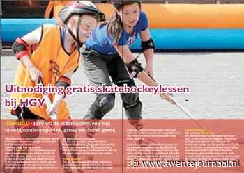 Uitnodiging gratis skatehockeylessen bij HGV