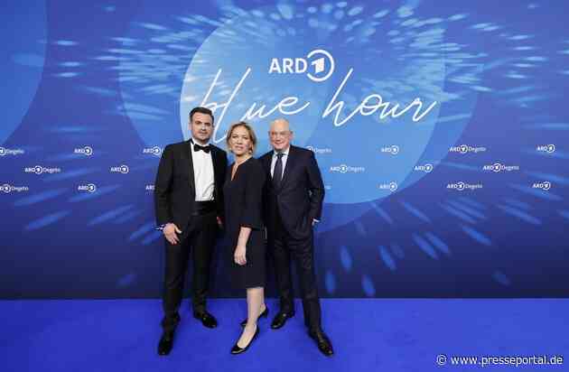 Die ARD BLUE HOUR 2024/Treffen der Stars, Kreativen und Medienvertreter in neuer Location beim ARD-Empfang anlässlich der 74. Berlinale