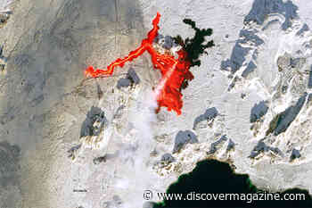 Fire and Ice: Dramatic New Volcanic Eruption in Iceland, as Seen From Space
