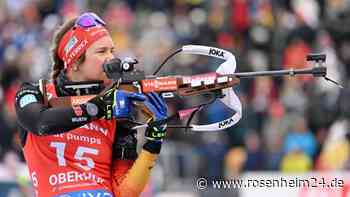 Biathlon-WM jetzt im Liveticker: Schneider auf der Strecke - Frankreich führt