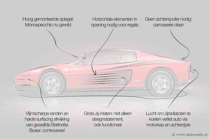Designreview Ferrari Testarossa: ‘Ontworpen als cashcow, geland als icoon voor eeuwigheid’
