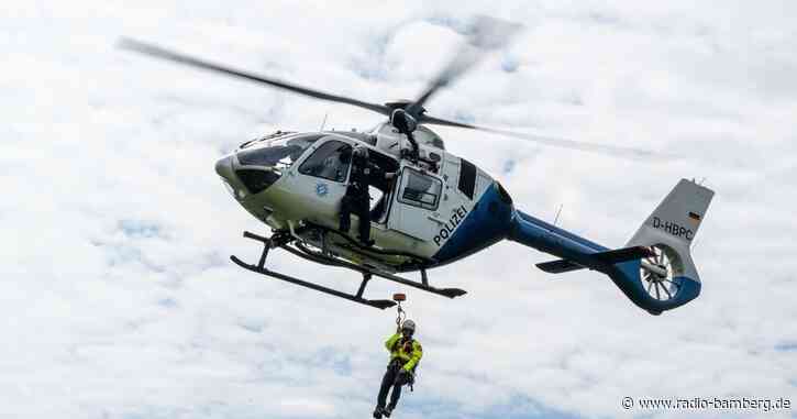 Bergretter bringen erschöpften Bergsteiger in Sicherheit