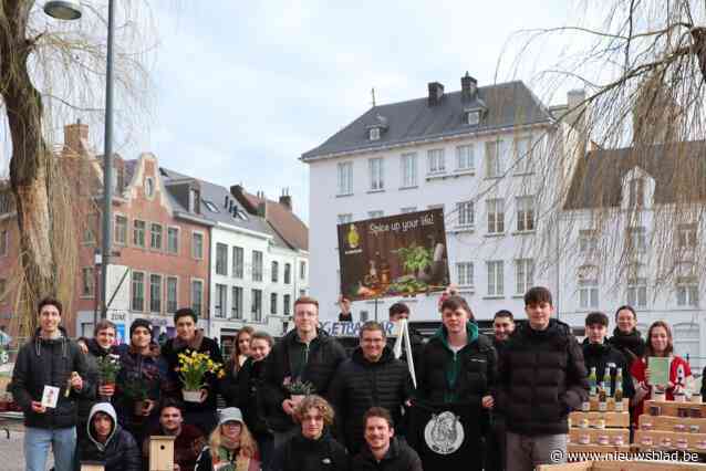 Jeugdraad Lier geeft jonge ondernemers een boost met mini-ondernemersmarkt op Felix Timmermansplein: “We willen de drempel verlagen”