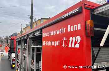 FW-BN: Gefahrstoffaustritt in Beueler Versammlungsstätte