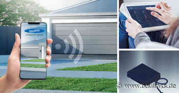 Smarte Technik für Garagen-Sektionaltore von Novoferm