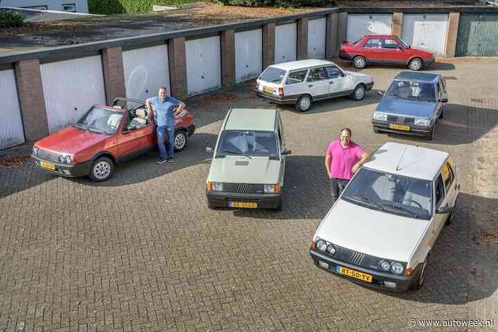 Cor en Ronald zijn gek op Fiats uit de jaren 80: rechthoekig en veel kunststof