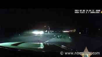 Florida Deputy saves the life of a 6-month-old baby after a motorcyclist crashes into car