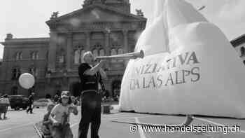 Vor 30 Jahren wurde die Alpen-Initiative angenommen