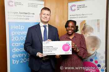 Ellesmere Port MP backs mission to improve cancer survival rates