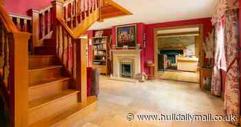 Desirable village setting for substantial family home with space for livestock or for kids to roam