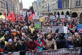 Demo gegen die AfD: Münster ist bunt und sehr souverän