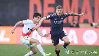 Toni Kroos verpasst Siegtreffer: Real Madrid stolpert überraschend im Titelrennen