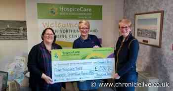 Northumberland identical twins thank hospice which cared for loving dad who died of cancer