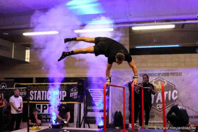 Krachtpatsers tonen kunsten op internationale Calisthenics Static competitie in Mechelse De Loods: “Houdingen vragen enorm veel van het lichaam”