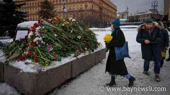 Over 400 detained in Russia as country mourns the death of Alexei Navalny, Putin's fiercest foe