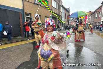 Poncho aan en gaan: regen houdt carnavalisten in en rond Ninoofse zondagsstoet niet tegen
