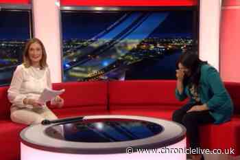 BBC presenter left red-faced after accidentally ruining family surprise on live TV