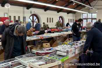 Liefhebbers van modeltreintjes komen samen op ruilbeurs in Merksem