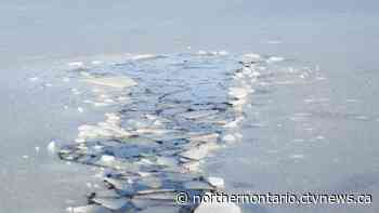 Police stress ice safety after snowmobile goes through the ice in northern Ont.