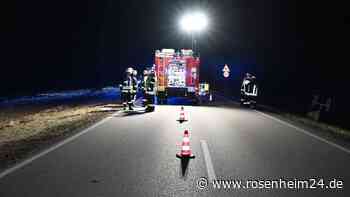 Fußgänger auf der B299 von Auto erfasst und verletzt