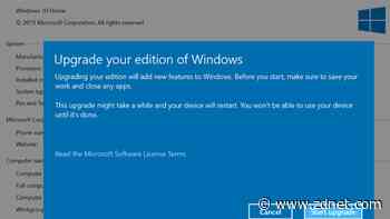 How to upgrade Windows Home edition to Pro