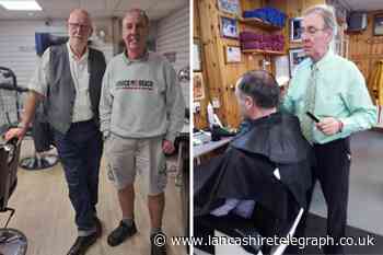 Popular Accrington barber to retire after 50 years of service